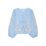 Sissel Edelbo Maggan Top Organic Cotton Light Blue