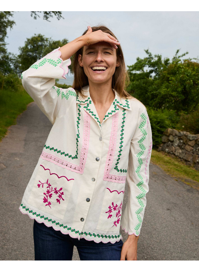 Sissel Edelbo Jia Shirt Organic Cotton Cream