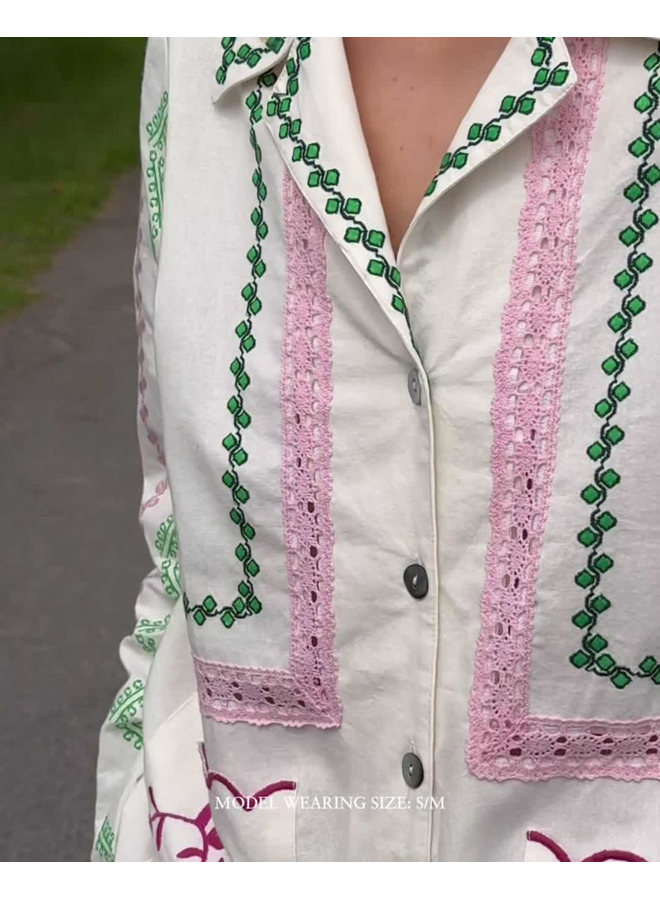 Sissel Edelbo Jia Shirt Organic Cotton Cream