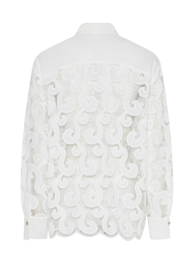 Bruuns Bazaar Itaya Viveca Shirt White