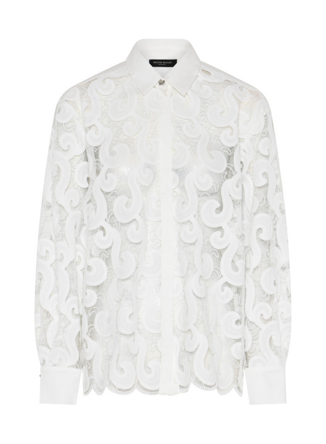 Bruuns Bazaar Itaya Viveca Shirt White