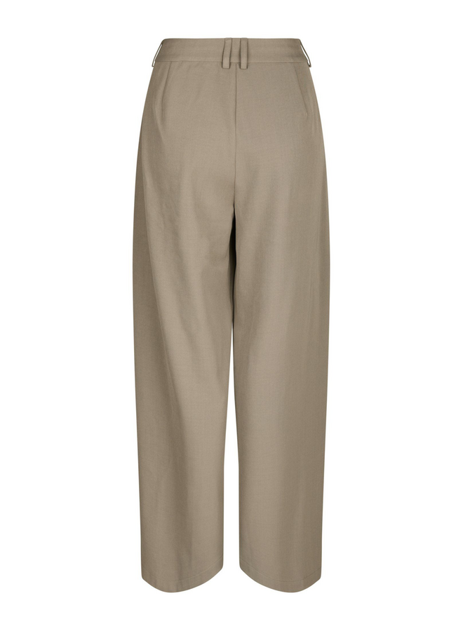 Neo Noir Massie Structure Pants Warm Grey