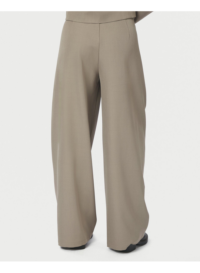 Neo Noir Massie Structure Pants Warm Grey