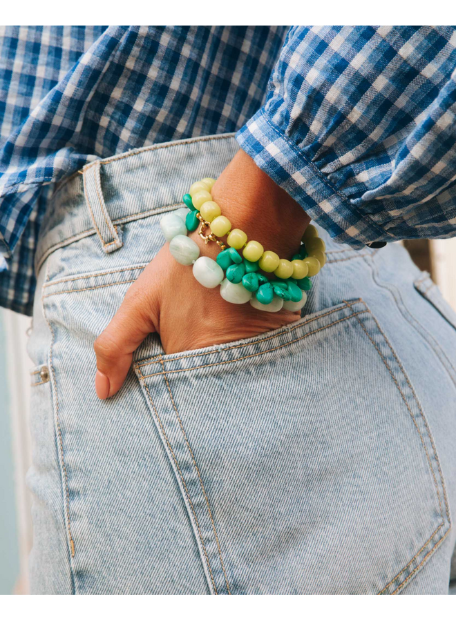 Bonnie Studios William Lime Bracelet