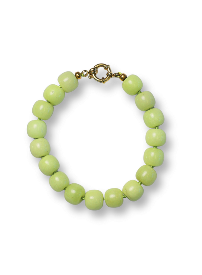 Bonnie Studios William Lime Bracelet