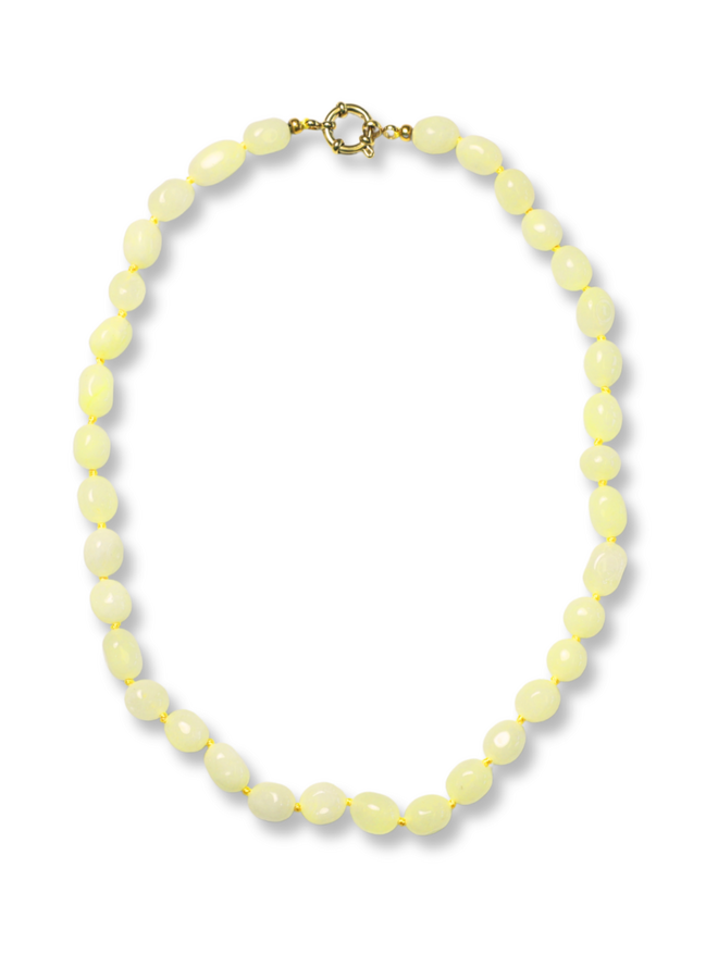 Bonnie Studios Bobby Butter Yellow Necklace