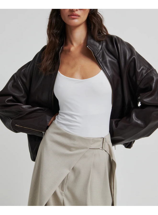 Second Female Sharo Wrap Trousers Roasted Cashew