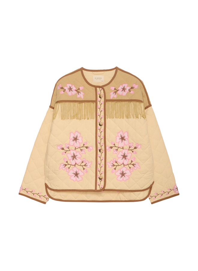 Sissel Edelbo Mattie Jacket Cherry Flower Organic Cotton ONE SIZE