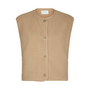 Neo Noir Mariko Teddy Vest Sand