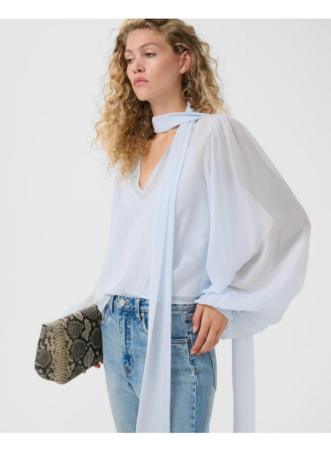 Gestuz Zurina Blouse Blue Finch