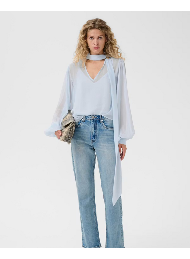 Gestuz Zurina Blouse Blue Finch