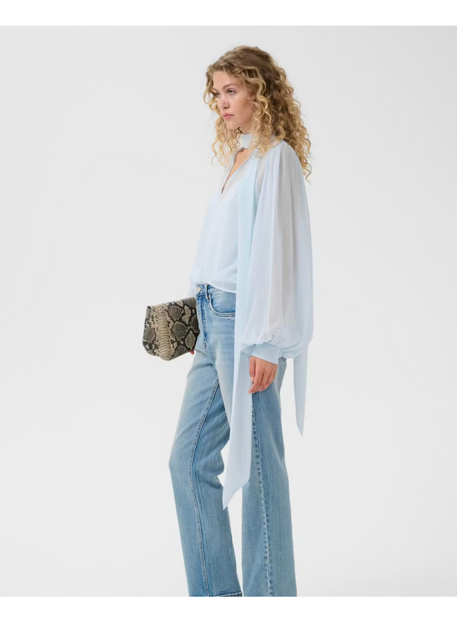 Gestuz Zurina Blouse Blue Finch