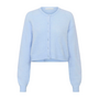 Gestuz Debbie Short Cardigan Blue Finch Melange