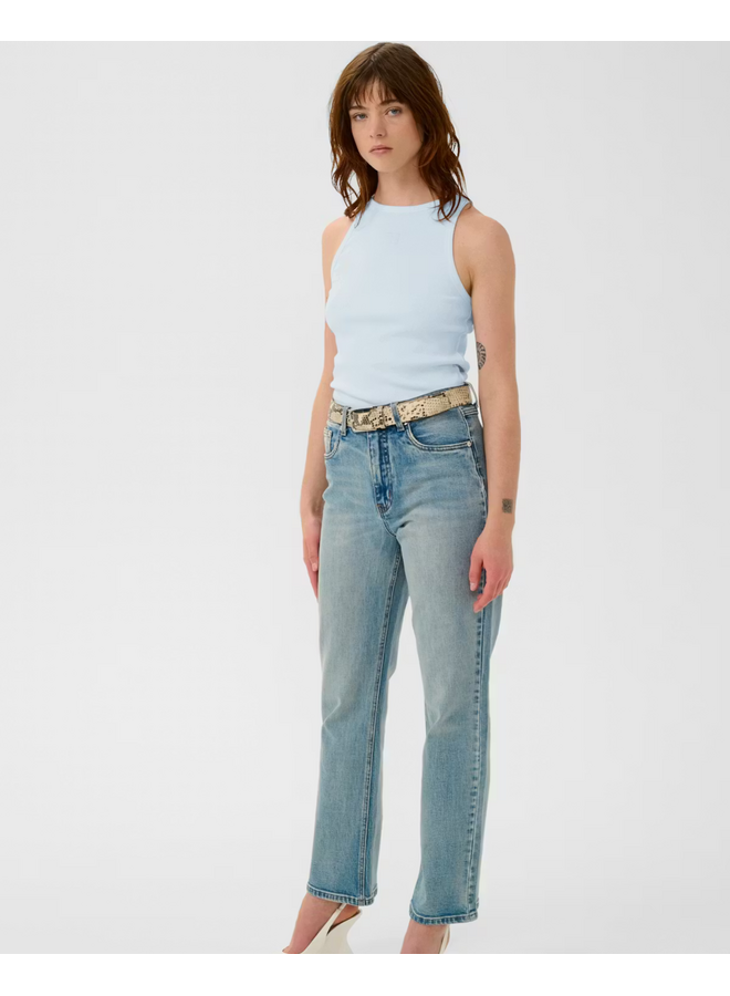 Gestuz Drew Logo Tank 2.0 Blue Finch