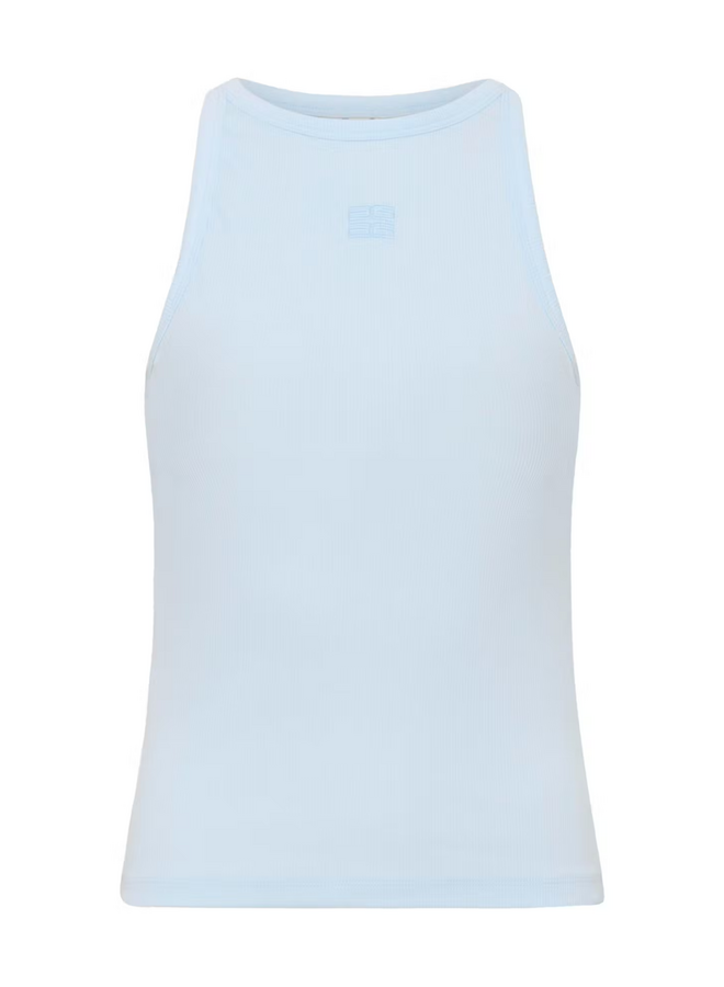 Gestuz Drew Logo Tank 2.0 Blue Finch