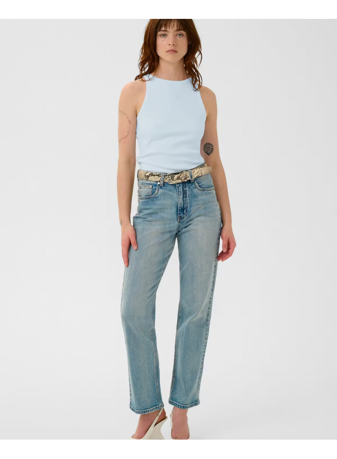 Gestuz Drew Logo Tank 2.0 Blue Finch