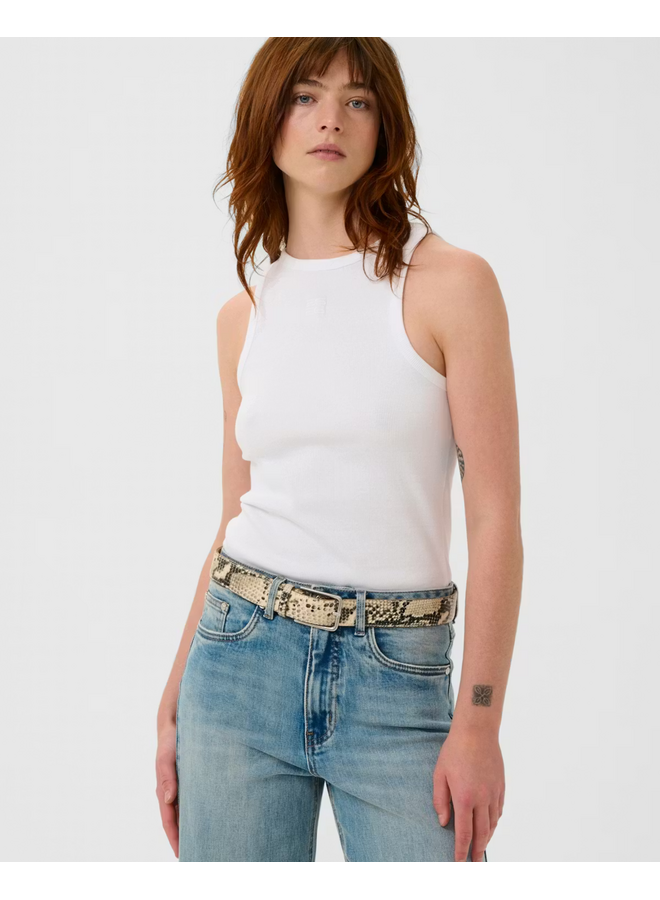 Gestuz Drew Logo Tank 2.0 Bright White