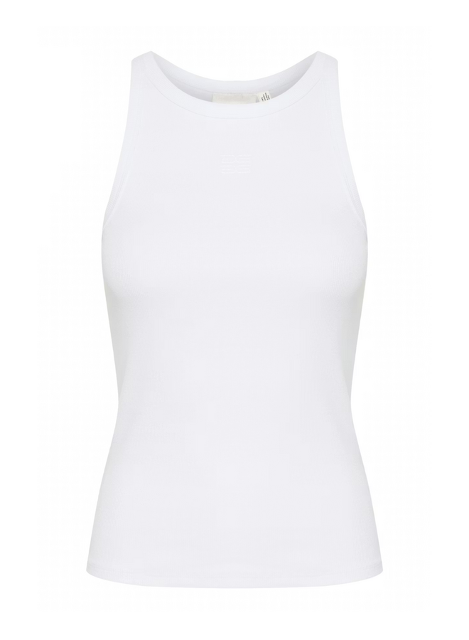 Gestuz Drew Logo Tank 2.0 Bright White