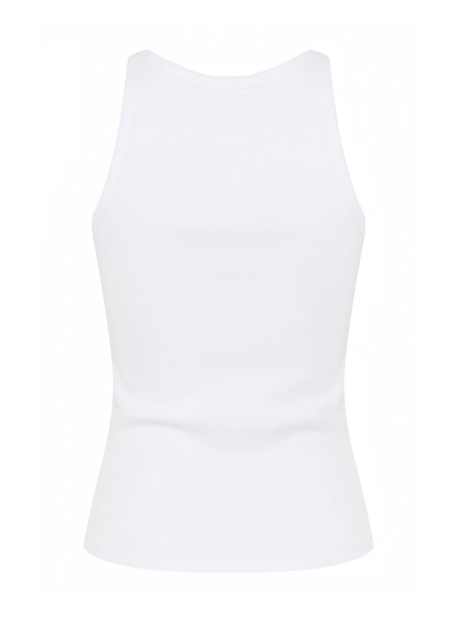 Gestuz Drew Logo Tank 2.0 Bright White