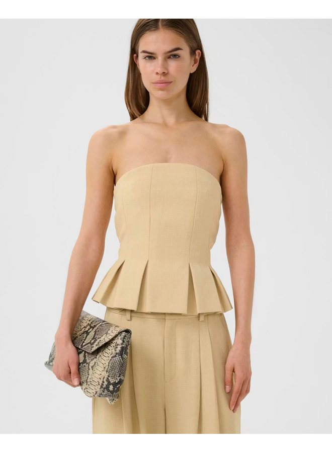 Gestuz Stacy Corsage Pale Hay Melange