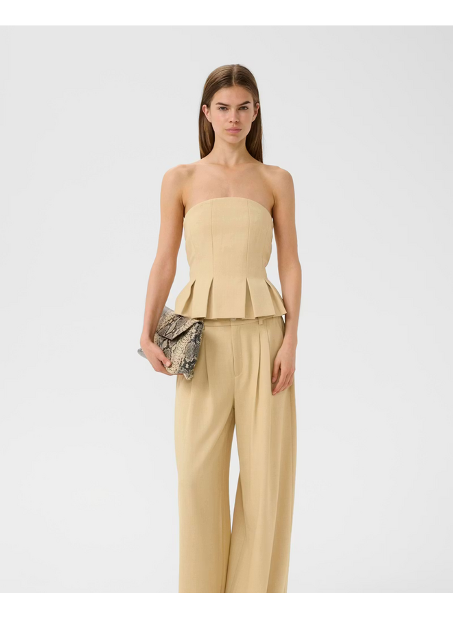 Gestuz Stacy Corsage Pale Hay Melange