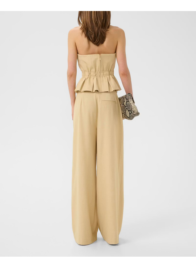 Gestuz Stacy MW Pants Pale Hay Melange