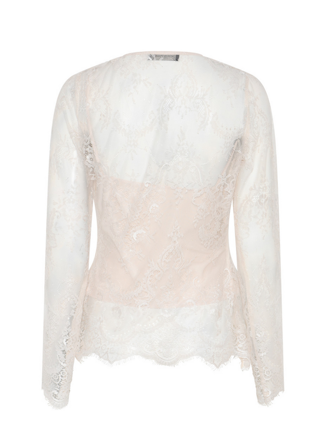 Bruuns Bazaar Juania Synvia Blouse White Sand