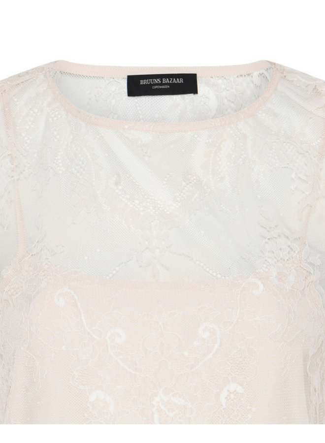 Bruuns Bazaar Juania Synvia Blouse White Sand