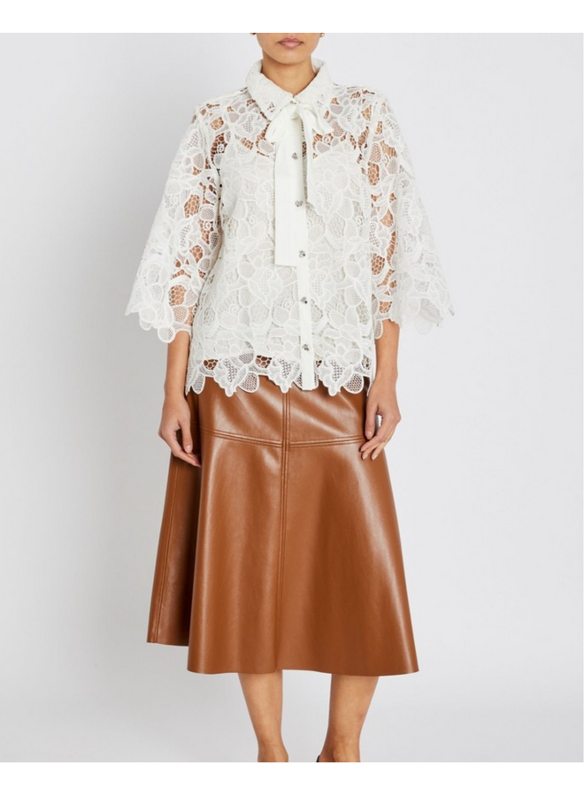 Bruuns Bazaar Geonoma Fay Shirt White