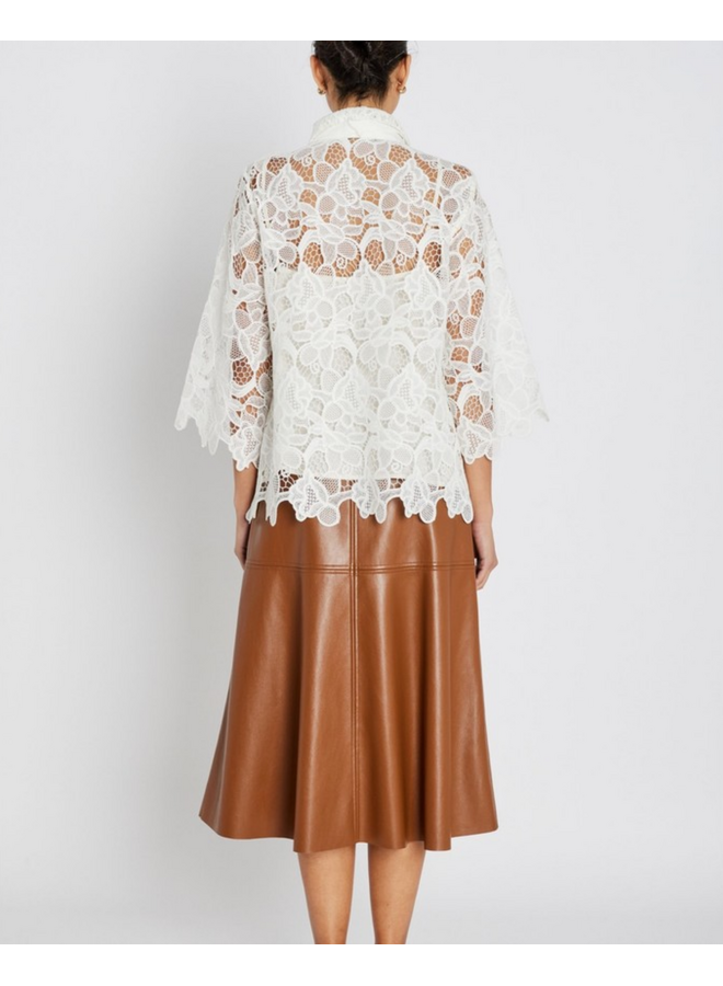 Bruuns Bazaar Geonoma Fay Shirt White