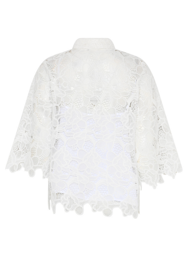 Bruuns Bazaar Geonoma Fay Shirt White