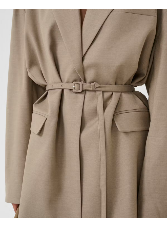 Gestuz Nella OZ Blazer Olive Sand Melange