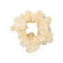 Pico Pleat Scrunchie Ivory / Wit