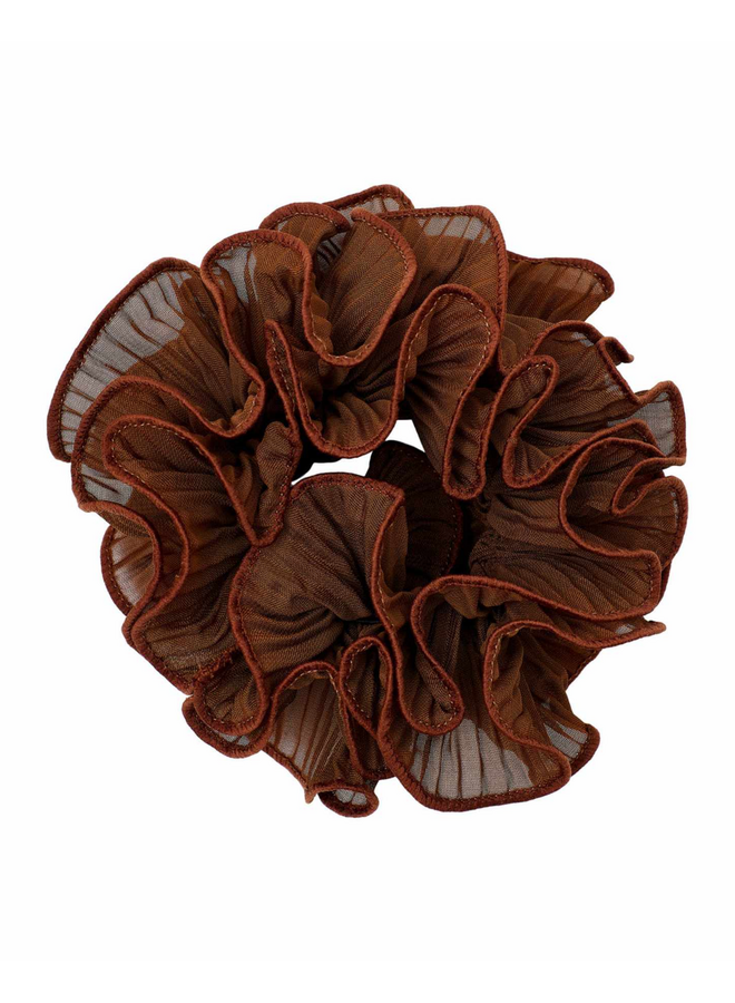 Pico Swirl Scrunchie Caramel