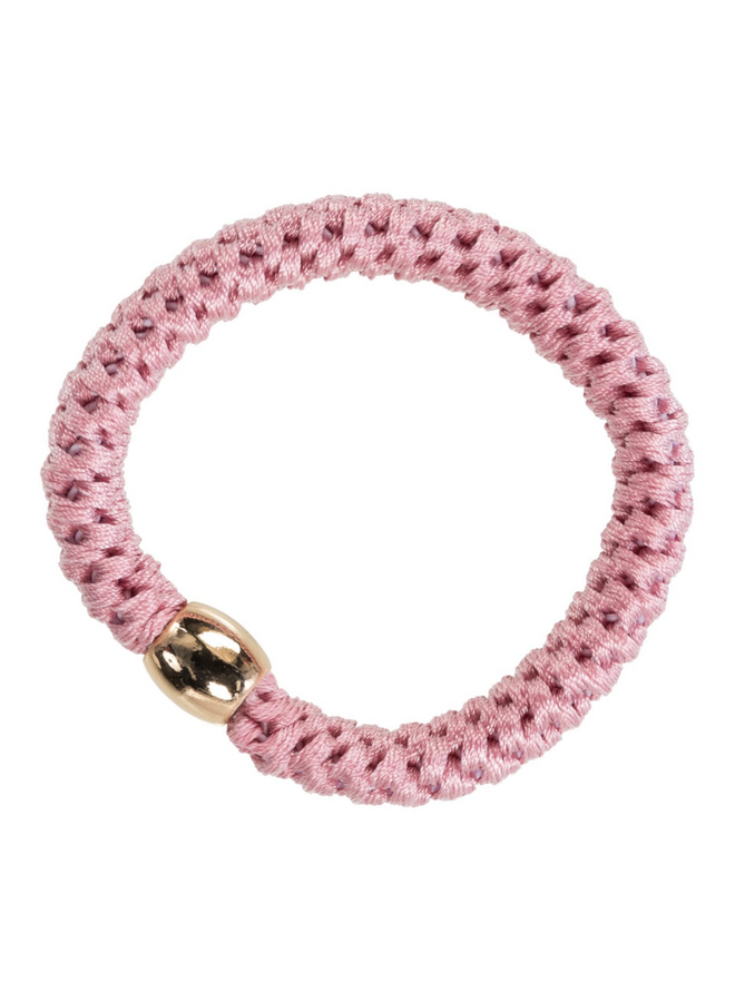 Pico Gia Perle Elastiek Baby Pink Metallic / Roze
