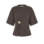 Second Female Enora Brooch Tee Chocolate Torte