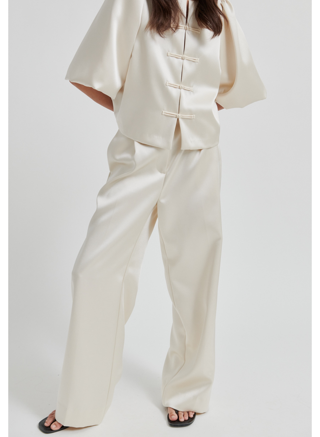 Second Female Perlia Trousers Soft Beige