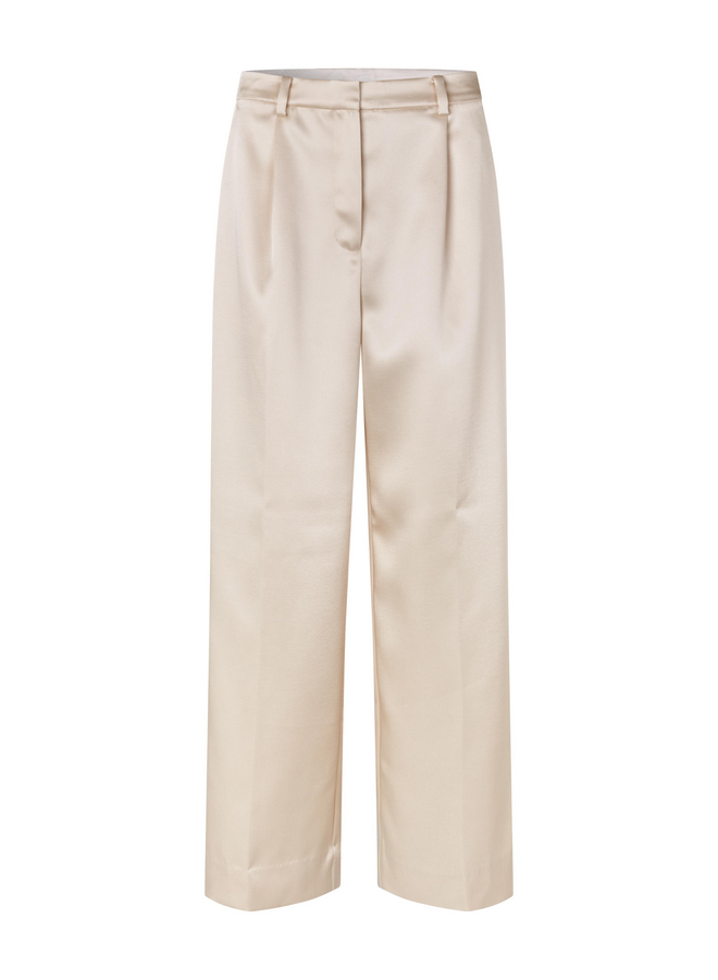 Second Female Perlia Trousers Soft Beige