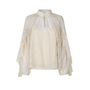 Second Female Sybell Lace Blouse Soft Beige
