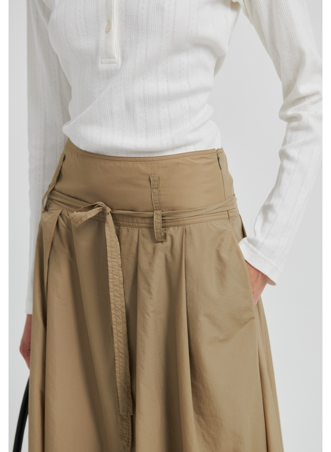 Second Female Rosia LS Polo Tee Tofu