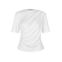 Second Female Ulina Drape Tee White