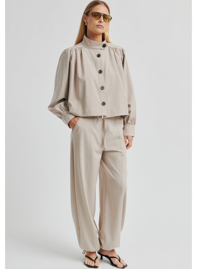 Second Female Zoie Jacket Light Beige Melange