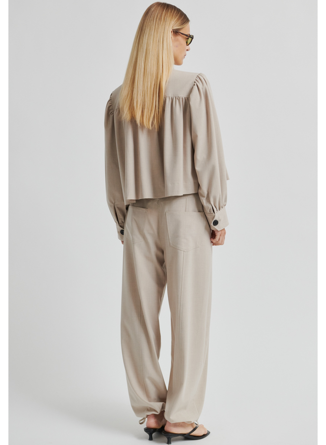 Second Female Zoie Jacket Light Beige Melange