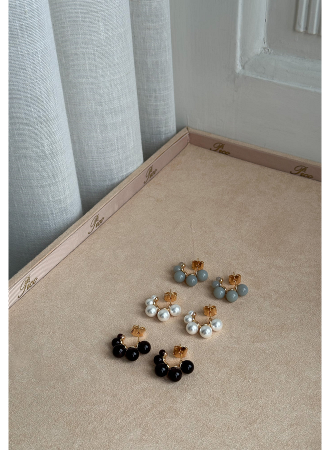 Pico Electra Studs Pearl