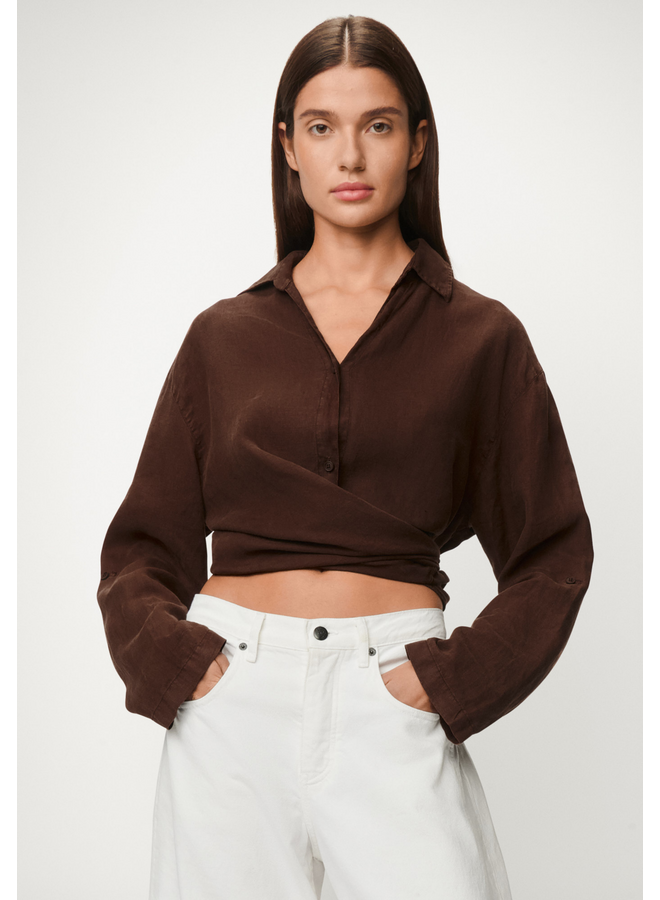 Lois Pia Shirt Chocolate Martini