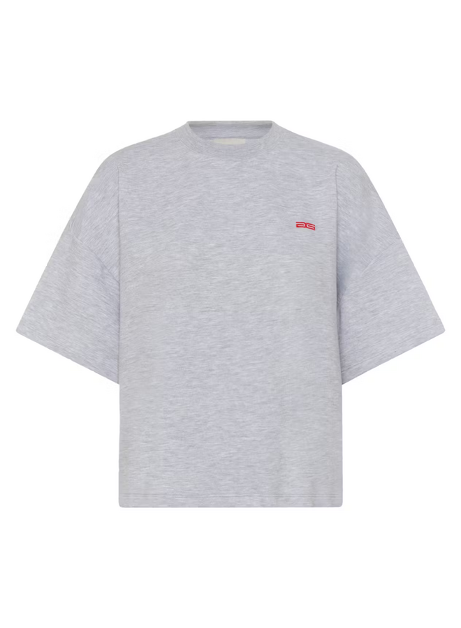 Gestuz Gilsa Sweat Tee Ultra Light Grey Melange