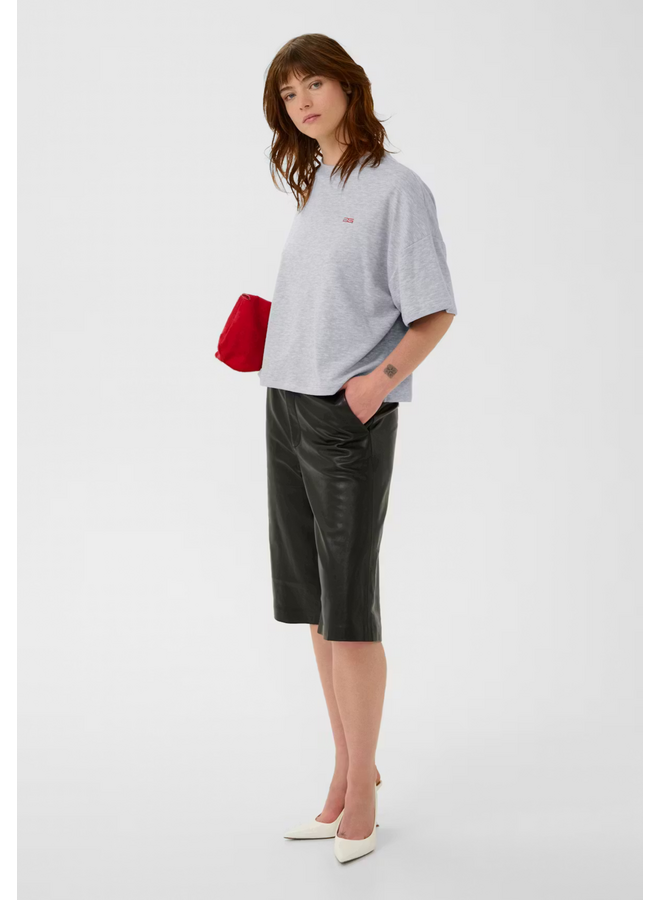 Gestuz Gilsa Sweat Tee Ultra Light Grey Melange