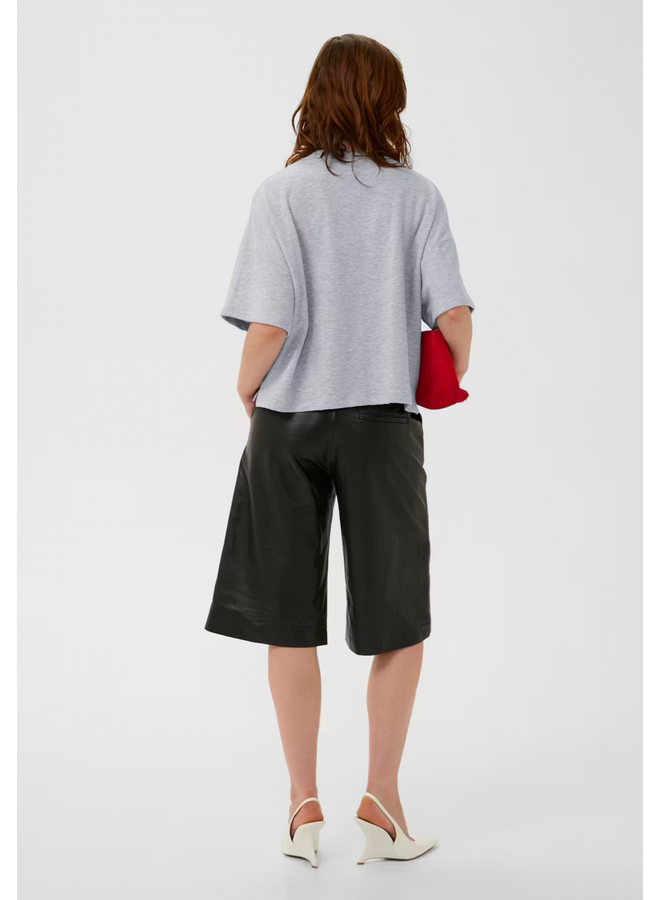 Gestuz Gilsa Sweat Tee Ultra Light Grey Melange