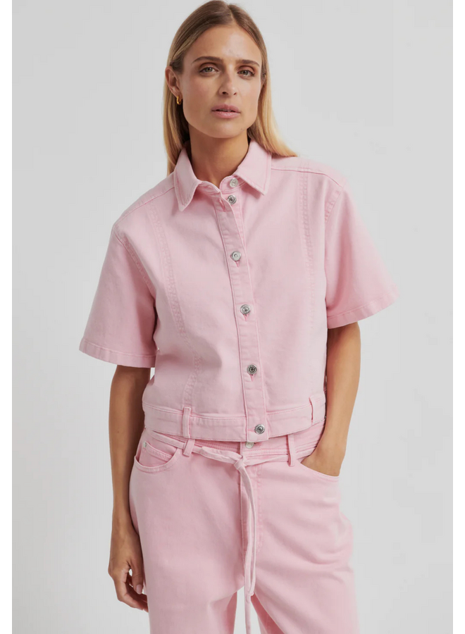 Second Female Isella Denim Shirt Pale Lilac