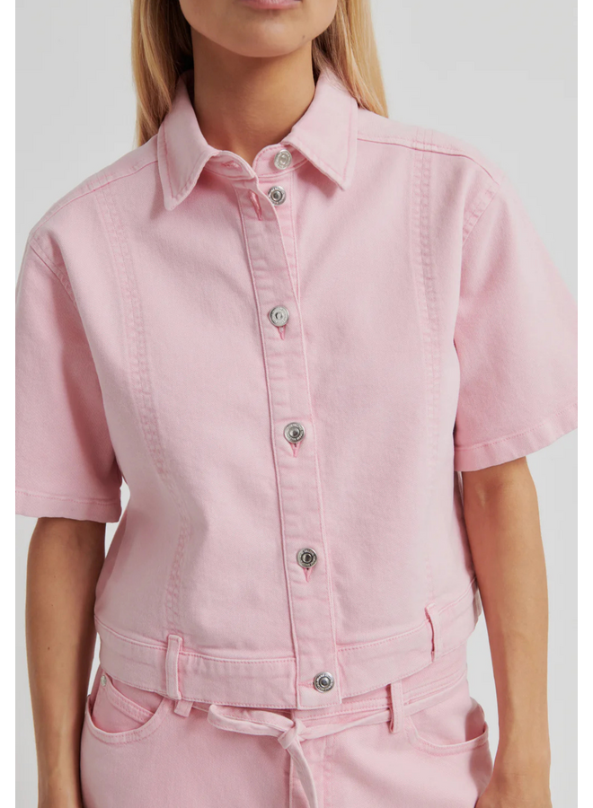 Second Female Isella Denim Shirt Pale Lilac